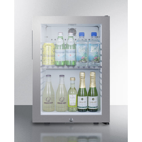 Summit 16" Wide Compact Minibar MB27GLSS