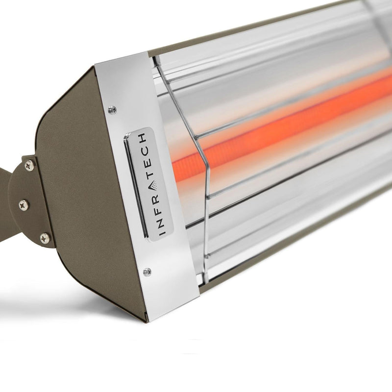 Infratech - 48 Inch W-Series 2600W Single Element Electric Patio Heater 240V (Almond) - W2624AL