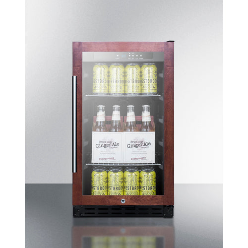 Summit 18" Wide Built-In Beverage Center, ADA Compliant (Panel Not Included) SCR1841BPNRADA