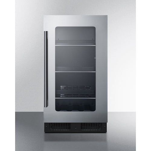 Summit 18" Wide Built-In Beverage Center CL181WBVCSS