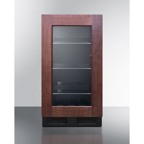 Summit 18" Wide Built-In Commercial Beverage Center (Panel Not Included) CL181WBVPNR
