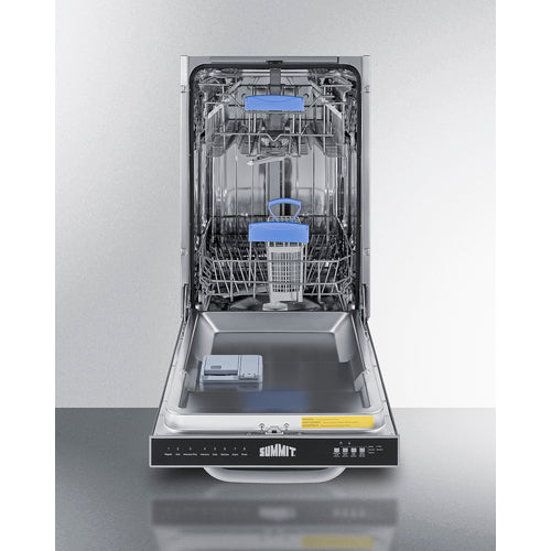 Summit 18" Wide Built-In Dishwasher, ADA Compliant DW185SSADA