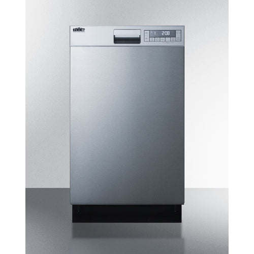 Summit 18" Wide Built-In Dishwasher, ADA Compliant DW18SS4ADA