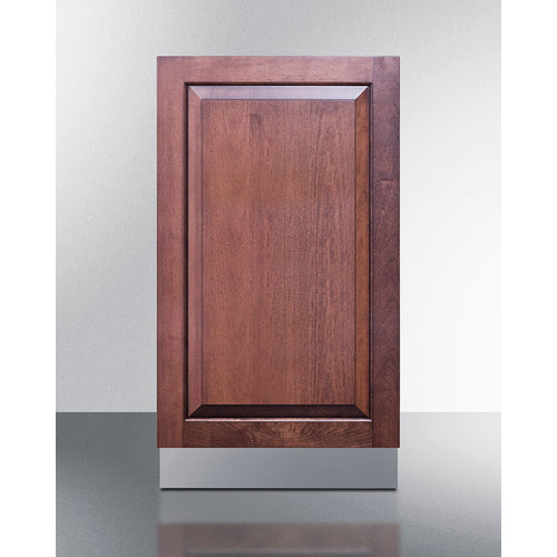 Summit 18" Wide Built-In Integrated Dishwasher, ADA Compliant (Panel Not Included) DW186NTADA