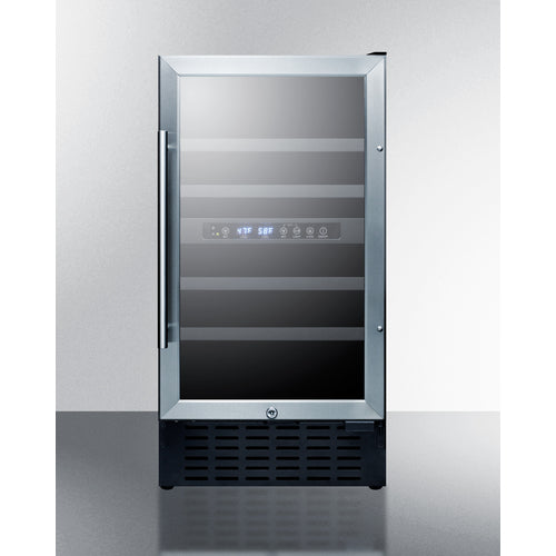 Summit 18" Wide Built-In Wine Cellar, ADA Compliant SWC182ZCSSADA