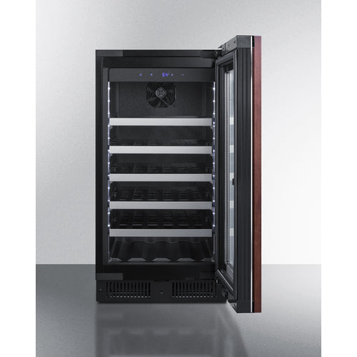 Summit 18" Wide Built-In Wine Cellar (Panel Not Included) CL18WCPNR