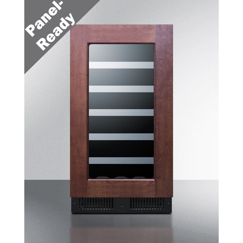Summit 18" Wide Built-In Wine Cellar (Panel Not Included) CL18WCPNR