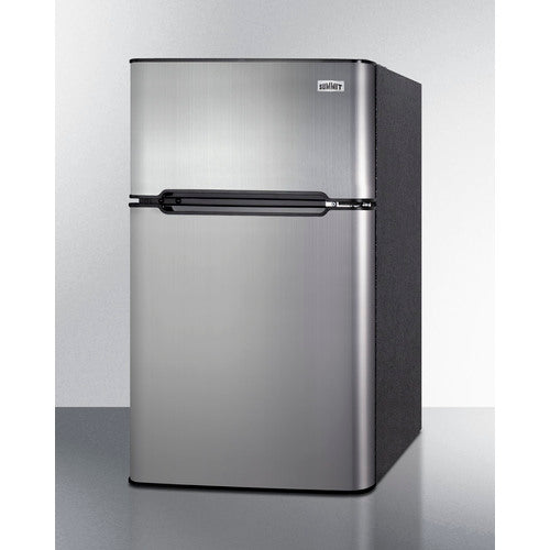 Summit 19" Wide 2-Door Refrigerator-Freezer, ADA Height CP34BSSADA