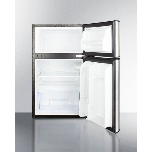 Summit 19" Wide 2-Door Refrigerator-Freezer, ADA Height CP34BSSADA