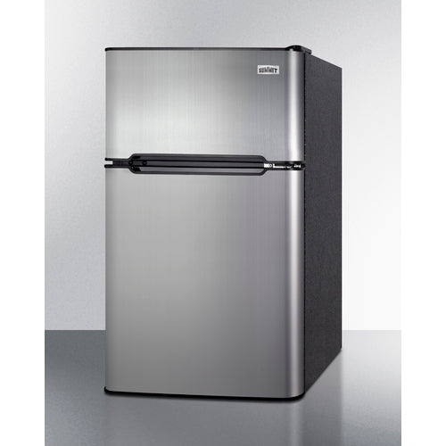 Summit 19" Wide 2-Door Refrigerator-Freezer CP34BSS