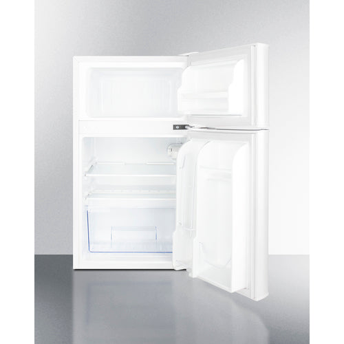 Summit 19" Wide 2-Door Refrigerator-Freezer CP34W