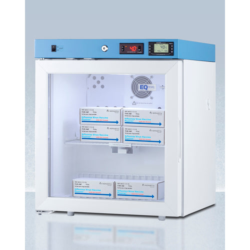 Summit 19" Wide Compact Medical Refrigerator ACR162GLHD