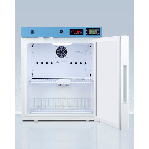 Summit 19" Wide Compact Medical Refrigerator, Certified to NSF/ANSI 456 Vaccine Storage Standard ACR21WNSF456
