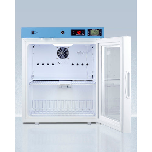 Summit 19" Wide Compact Medical Refrigerator, Certified to NSF/ANSI 456 Vaccine Storage Standard ACR22GNSF456