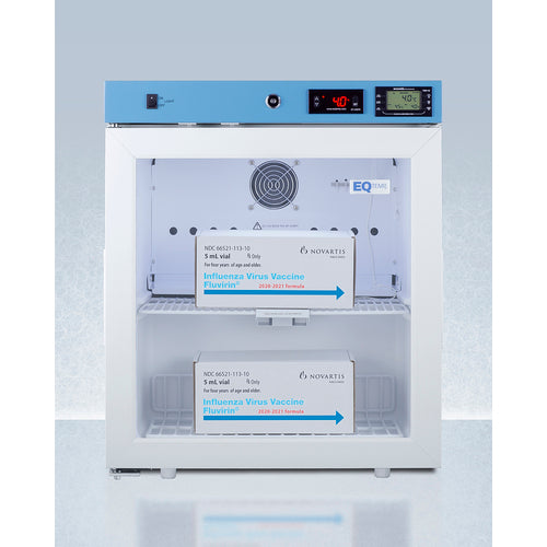 Summit 19" Wide Compact Medical Refrigerator, Certified to NSF/ANSI 456 Vaccine Storage Standard ACR22GNSF456LHD