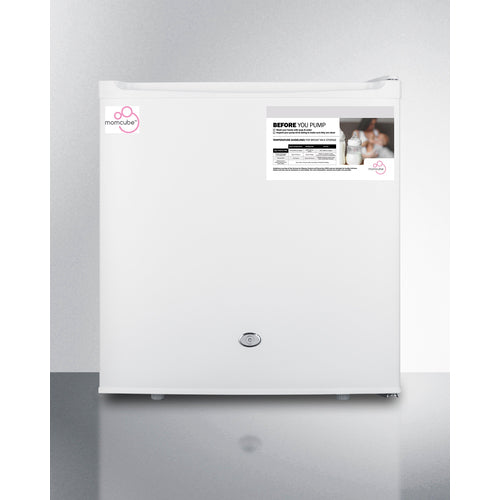 Summit 19" Wide Compact MOMCUBE® Breast Milk Refrigerator MC2