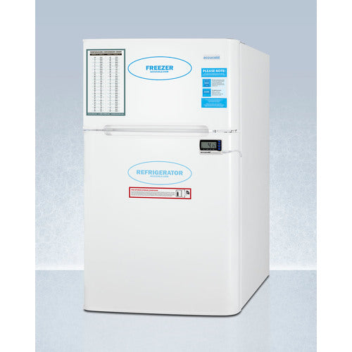 Summit 19" Wide General Purpose Refrigerator-Freezer, ADA Height AGP34RFADA