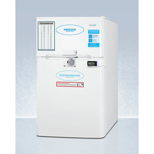 Summit 19" Wide General Purpose Refrigerator-Freezer AGP34RFLCAL