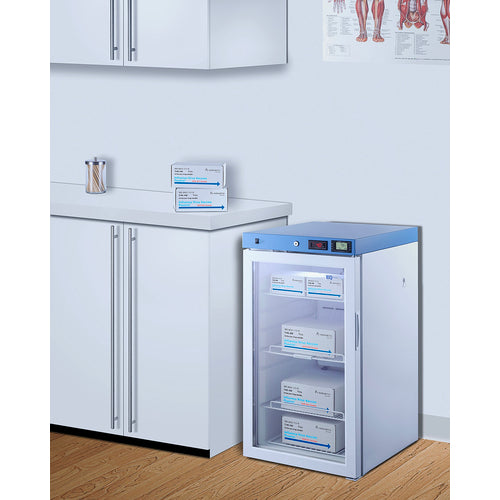 Summit 19" Wide Medical Refrigerator, Certified to NSF/ANSI 456 Vaccine Storage Standard ACR32GNSF456