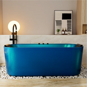 Empava - 67" Acrylic Freestanding Whirlpool Bathtub with Center Drain - EMPV-67DM01 - IMG1