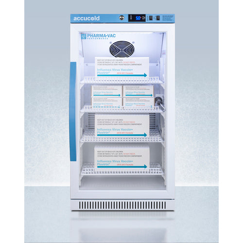 Summit 2.83 Cu.Ft. ADA Height Vaccine Refrigerator, Certified to NSF/ANSI 456 Vaccine Storage Standard ARG31PVBIADA456