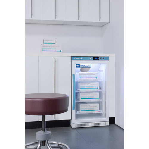 Summit 2.83 Cu.Ft. Upright Controlled Room Temperature Cabinet, ADA Height ARG31PVBIADA-CRT