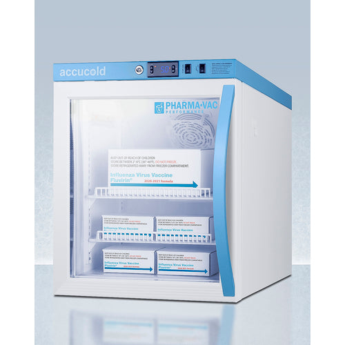 Summit 2 Cu.Ft. Compact Vaccine Refrigerator, Certified to NSF/ANSI 456 Vaccine Storage Standard ARG2PV456LHD