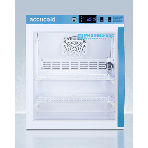 Summit 2 Cu.Ft. Compact Vaccine Refrigerator, Certified to NSF/ANSI 456 Vaccine Storage Standard ARG2PV456LHD
