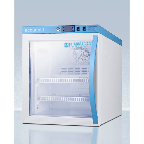 Summit 2 Cu.Ft. Compact Vaccine Refrigerator, Certified to NSF/ANSI 456 Vaccine Storage Standard ARG2PV456LHD