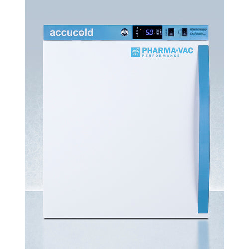 Summit 2 Cu.Ft. Compact Vaccine Refrigerator, Certified to NSF/ANSI 456 Vaccine Storage Standard ARS2PV456LHD