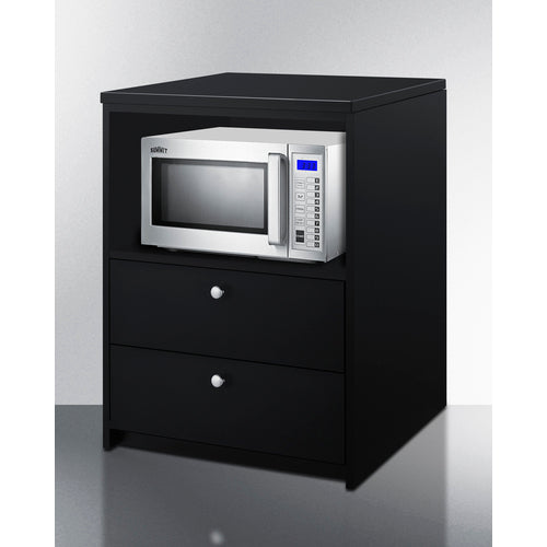 Summit 2-Drawer Microwave Cabinet, ADA Height CWM2ADA