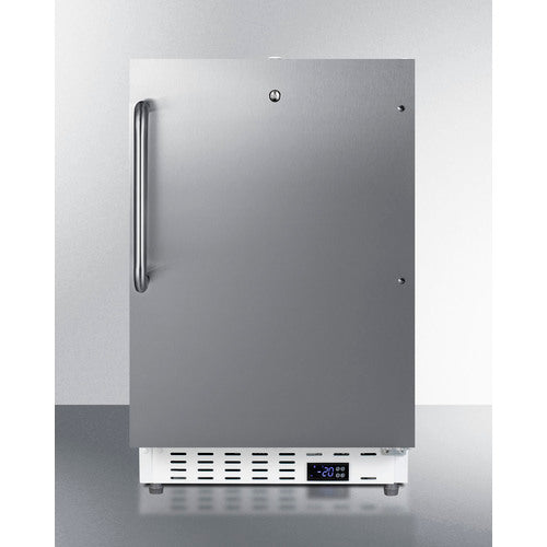 Summit 20" Wide Built-In Commercial All-Freezer, ADA Compliant SCF505SSTBADA