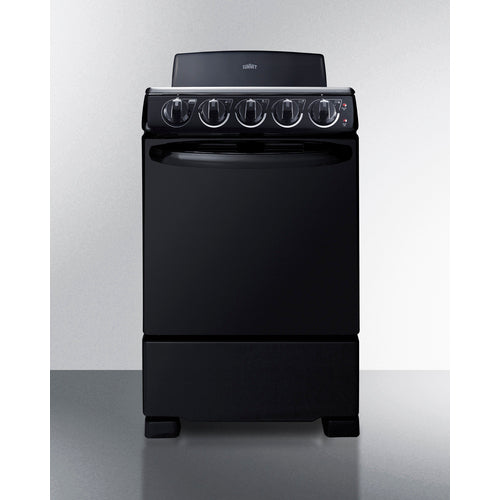 Summit 20" Wide Electric Coil Range RE2031B