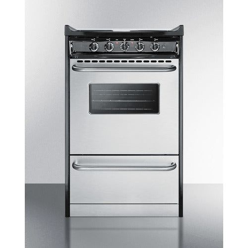 Summit 20" Wide Electric Coil Range TEM110BRWY