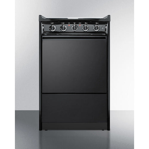 Summit 20" Wide Electric Coil Range TEM110CR