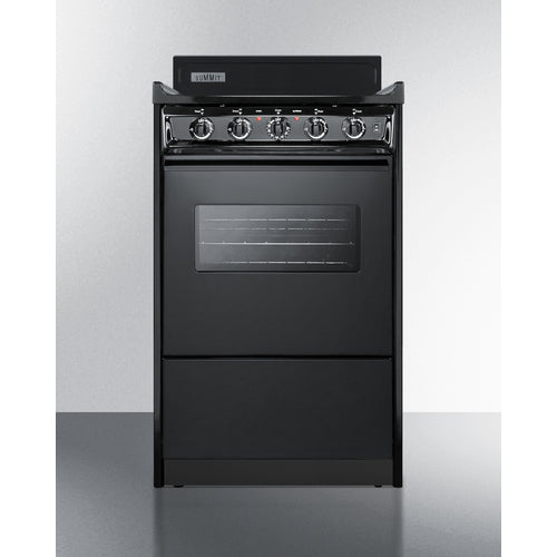 Summit 20" Wide Electric Coil Range TEM110CW