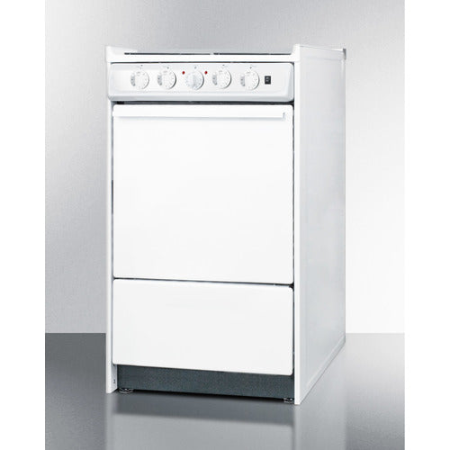 Summit 20" Wide Electric Coil Top Range WEM110R