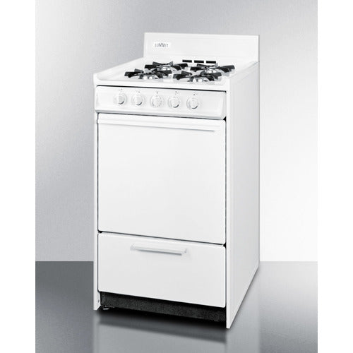 Summit 20" Wide Gas Range WNM110P