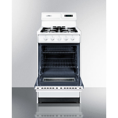 Summit 20" Wide Gas Range WNM1307KW
