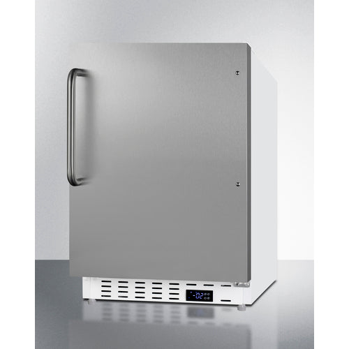 Summit 21" Wide Built-In All-Freezer, ADA Compliant ALFZ36SSTB
