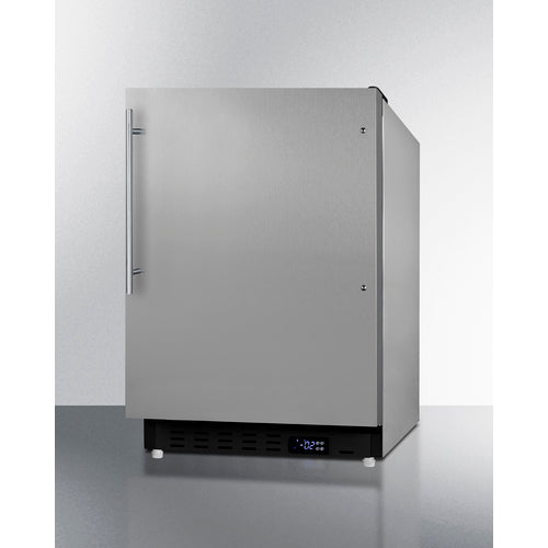 Summit 21" Wide Built-In All-Freezer, ADA Compliant ALFZ37BCSSHV