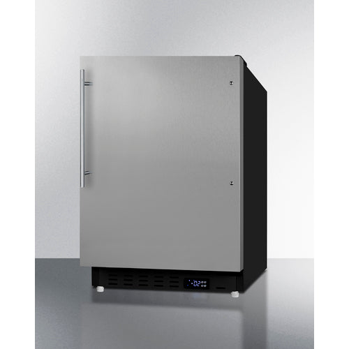 Summit 21" Wide Built-In All-Freezer, ADA Compliant ALFZ37BSSHV