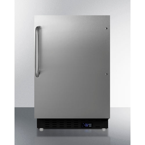 Summit 21" Wide Built-In All-Freezer, ADA Compliant ALFZ37BSSTB
