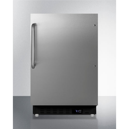 Summit 21" Wide Built-In All-Refrigerator, ADA Compliant ALR47BSSTB