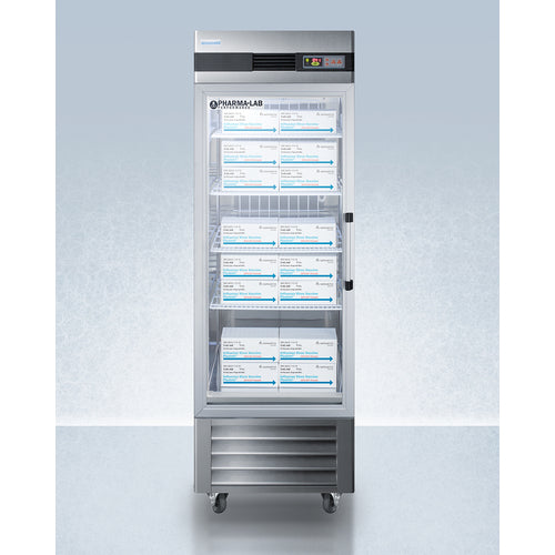 Summit 23 Cu.Ft. Upright Pharmacy Refrigerator ARG23MLLH