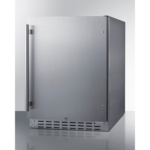 Summit 24" Built-In Outdoor Refrigerator, ADA Compliant AL55OSCSS