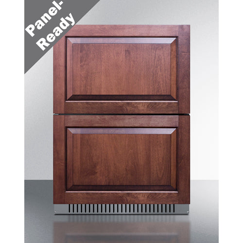 Summit 24" Wide 2-Drawer All-Freezer, ADA Compliant ADFD243CSS