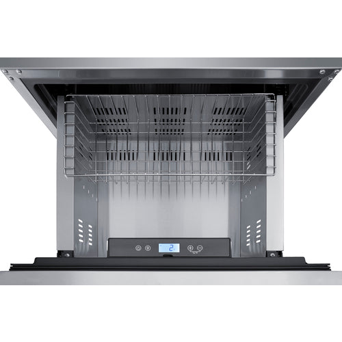 Summit 24" Wide 2-Drawer All-Freezer, ADA Compliant ADFD2D24PNR