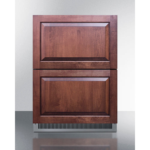 Summit 24" Wide 2-Drawer All-Freezer, ADA Compliant ADFD2D24PNR