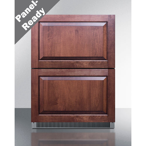 Summit 24" Wide 2-Drawer All-Freezer, ADA Compliant ADFD2D24PNR